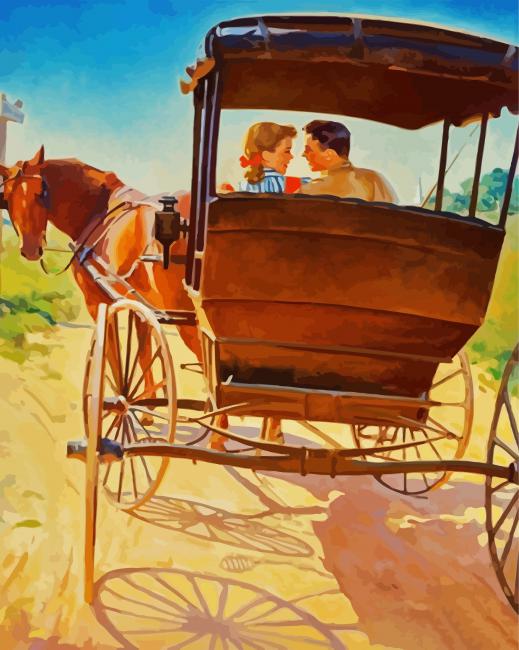 couple-in-Carriage-paint-by-numbers