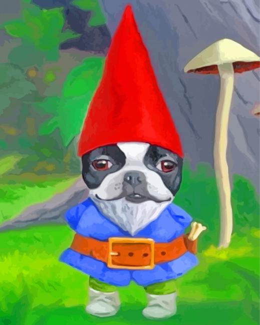 Little Dwarf Dog Paint By Number
