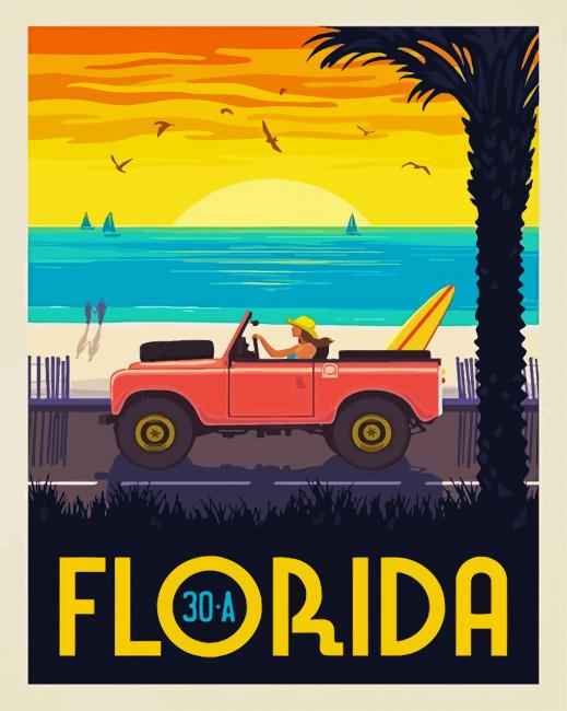 Florida - Paint By Number