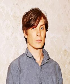Handsome Cillian Murphy paint by number