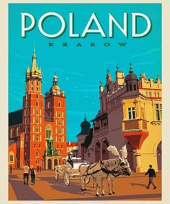 Poland paint by numbers