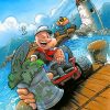 Popeye The Sailor Man Paint By Numbe