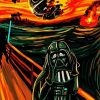 The Scream Vader Paint By Numbers