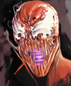 the-supervillain-Carnage-paint-by-numbers