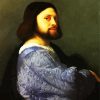 A Man With A Quilted Sleeve By Tiziano paint by number