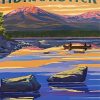 Adirondack Mountains Poster paint by numbers