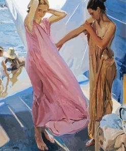 After Bathing Sorolla paint by number