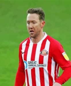 Aiden McGeady From Sunderland A F C paint by number
