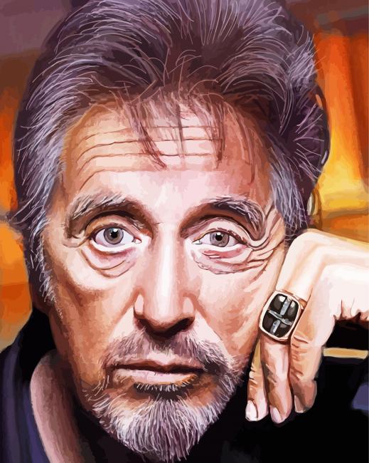 Al Pacino Art paint by numbers