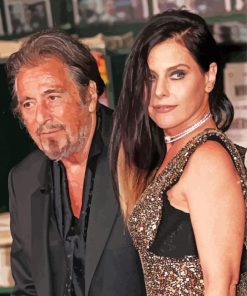 Al Pacino And Meital Dohan paint by numbers
