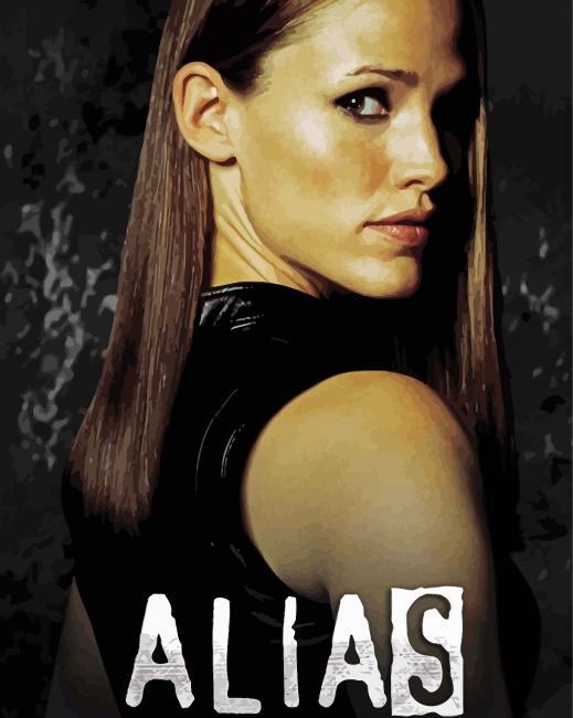 Alias Serie Character paint by numbers