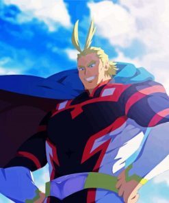 All Might My Hero Academia paint by numbers