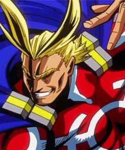All Might Toshinori paint by numbers