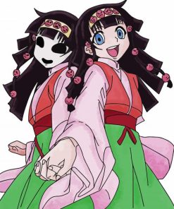 Nanika And Alluka Zoldyck paint by numbers