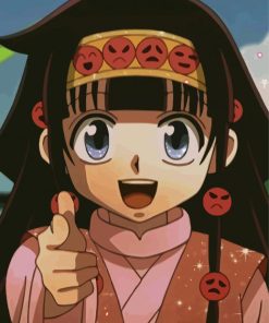 Alluka Zoldyck Anime paint by numbers
