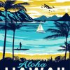 Aloha Poster paint by number