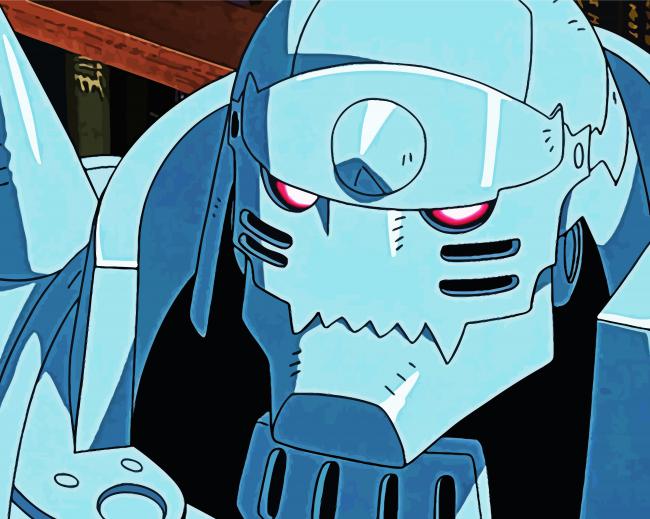 Alphonse And Fullmetal Alchemist Anime paint by numbers