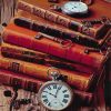 Antique Books And Watches paint by number