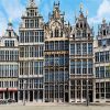 Antwerp Guild Houses paint by numbers