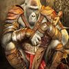 Ape Warrior paint by number