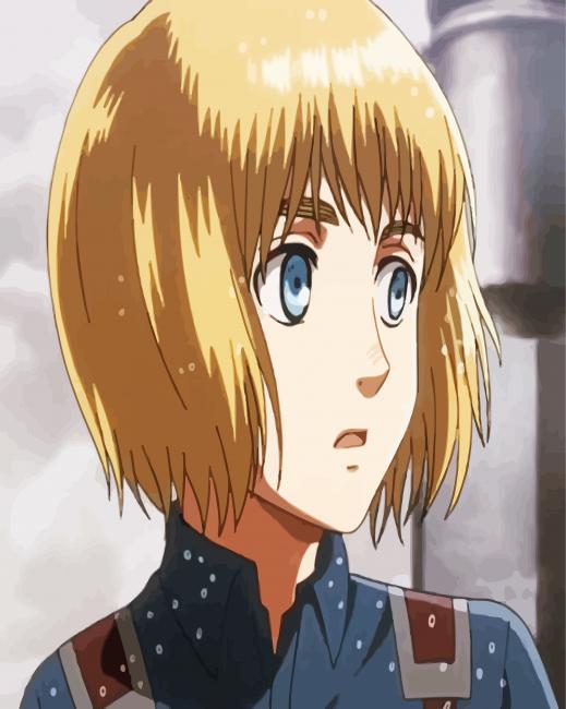 Armin Arlert Attack On Titan Character paint by numbers