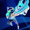 Arms Ninjara Game CABracter paint by number