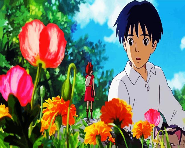 Arrietty And Sho paint by number