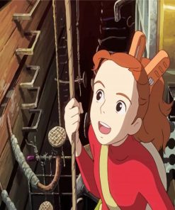 Arrietty Animation CABracter paint by number