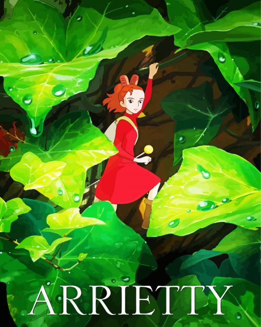 Arrietty Animation paint by number
