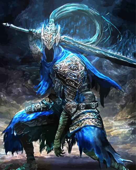 Artorias CABracter paint by number