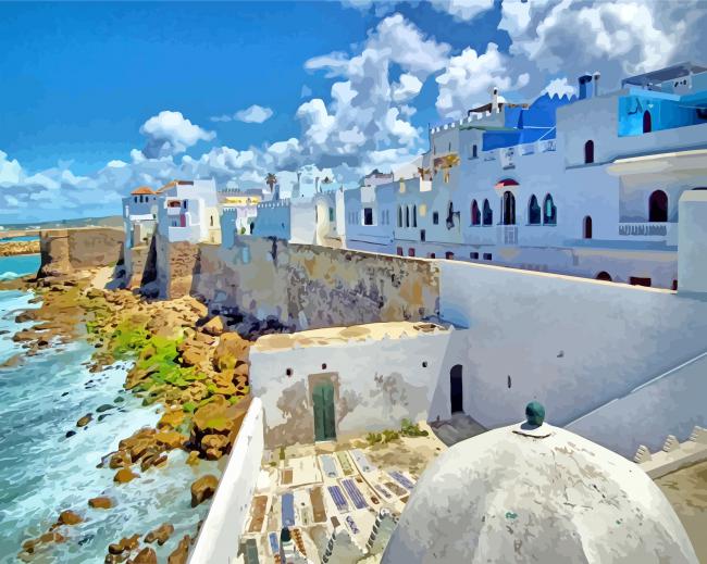 Asilah City paint by number