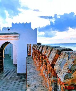 Asilah Moroccan City paint by number