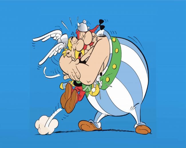 Asterix And Obelix paint by numbers