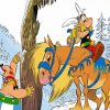 Asterix And Obelix And The Horse paint by numbers