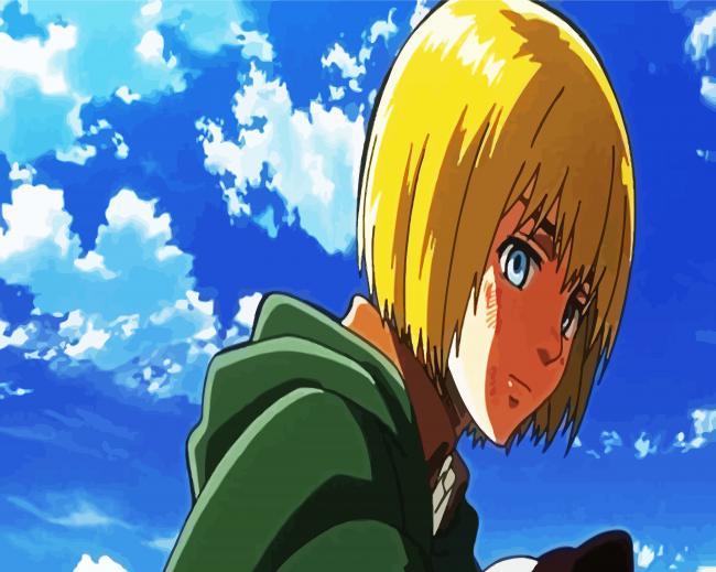 Attack On Titan Armin Anime paint by numbers