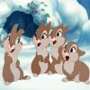 Bambi Thumper Bunnies paint by number