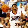 Basketball Allen Iverson Player paint by numbers