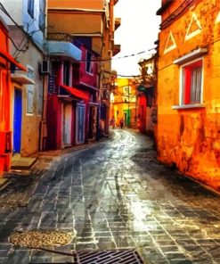 Beirut S Old Streets paint by number