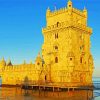 Belem Tower Portugal paint by number