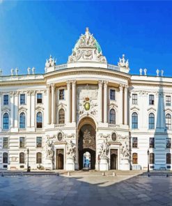 Belvedere Palace Wien paint by number