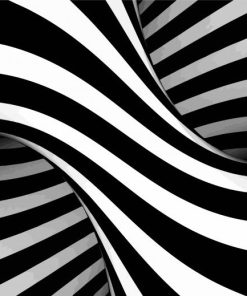 Black And White Illustration Art paint by number paint by number