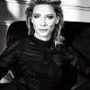 Black And White Cate Blanchett Actress paint by numbers