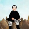 Boy On The Rocks Henri Rousseau paint by numbers