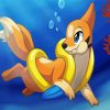 Buizel Swimming paint by number