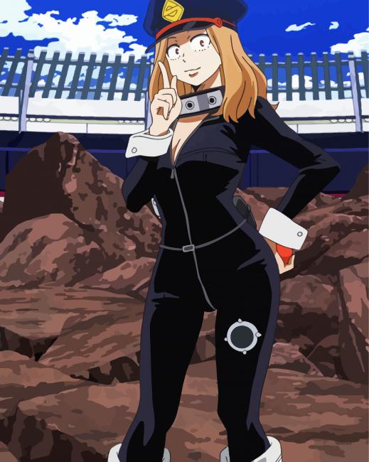 Camie Utsushimi My Hro Academia paint by numbers