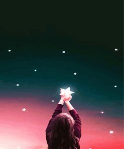 Catching Stars paint by number