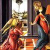 Castello Annunciation By Sandro Botticelli paint by number