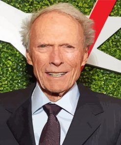 Clint Eastwood paint by number