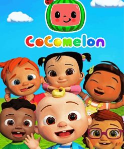 Cocomelon Animation paint by numbers