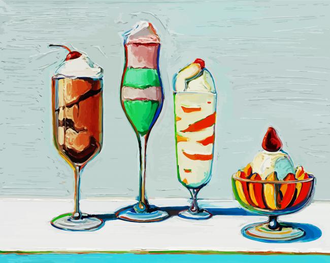 Confections By Thiebaud paint by number